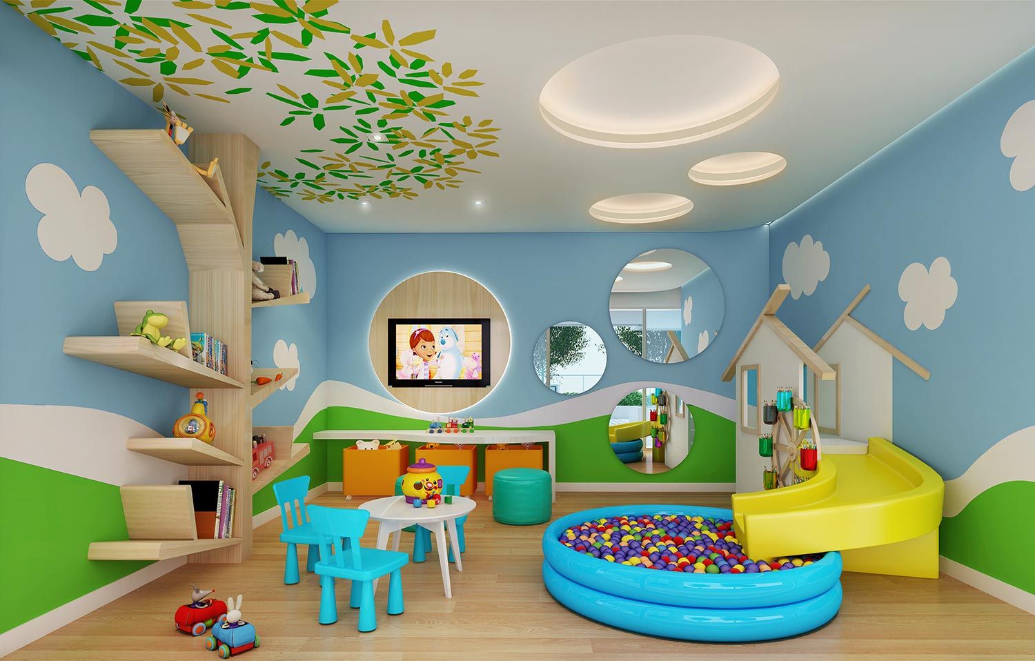 Украсьте игровую комнату своего ребенка