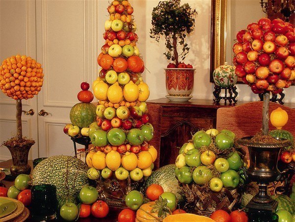 Как украсить свой дом фруктами и овощами