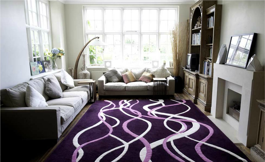 Как украсить комнату с помощью ковров?
